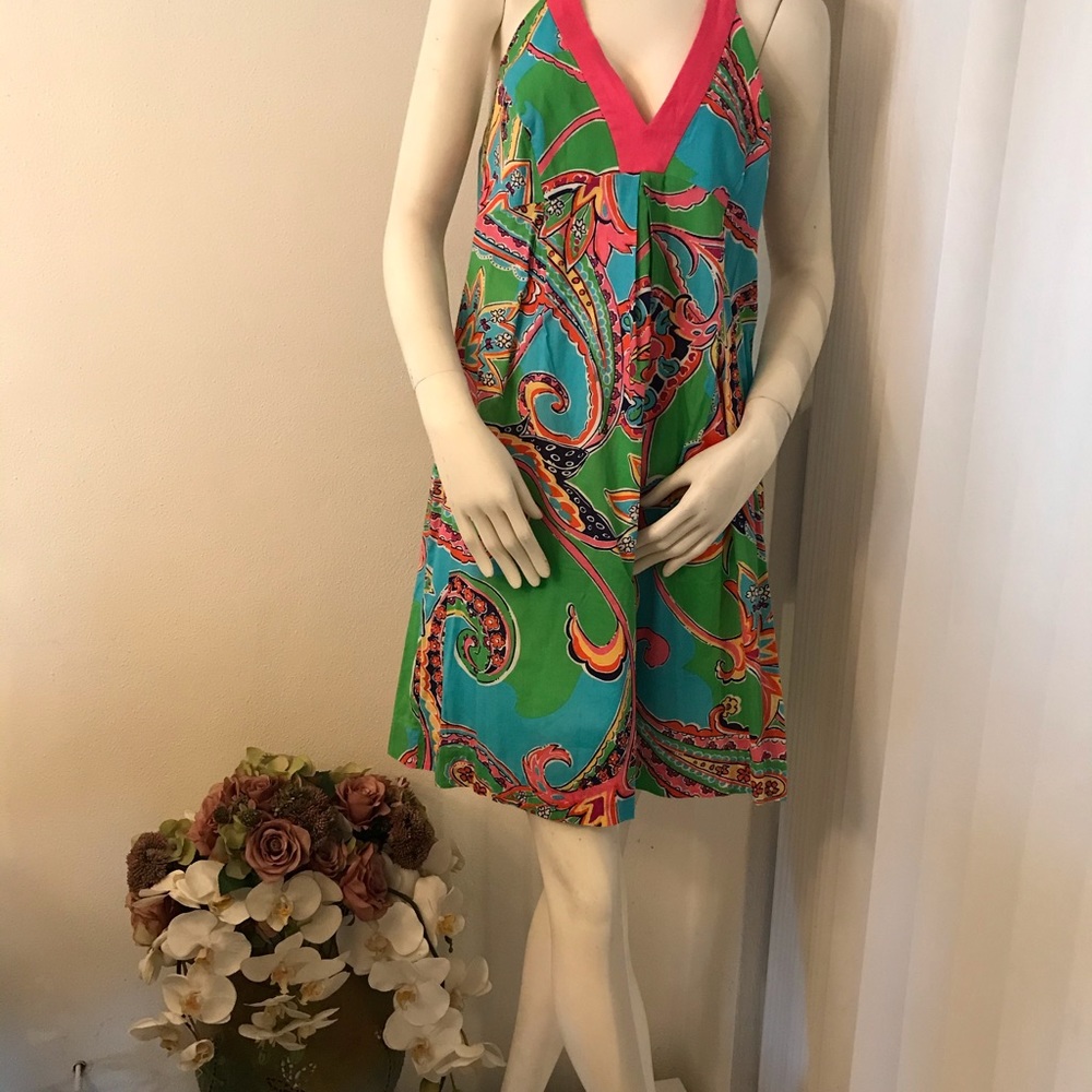 Lilly Pulitzer Vibrant Paisley Midi Dress
